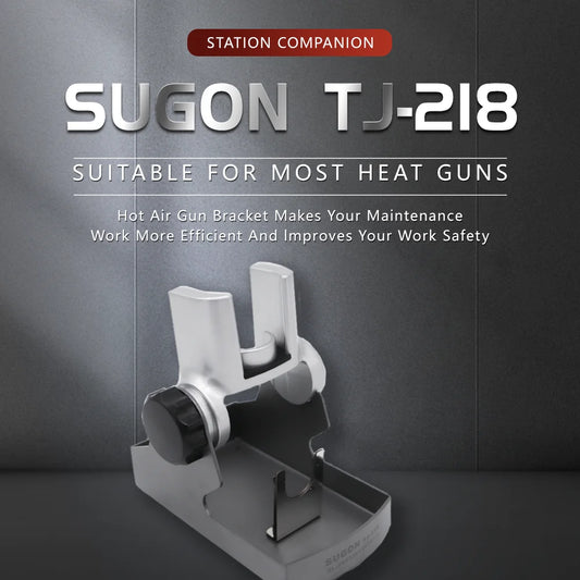 Soporte original para el mango de la estación de retrabajo por aire caliente SUGON 218, marco de repuesto para el mango de la pistola de aire caliente, compatible con SUGON 8650, 8630PRO y 8620DX