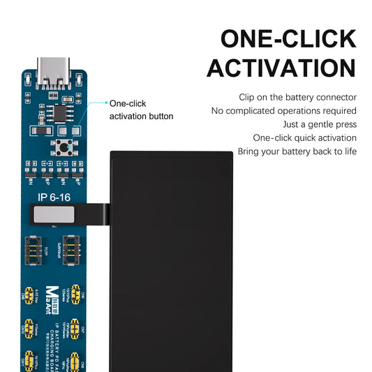 Placa de activación de batería MaAnt para iPhone/Android