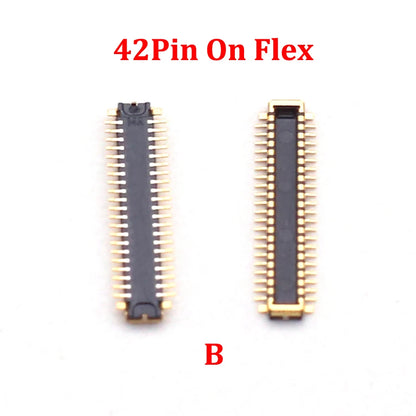 5Pcs For IPad 7 8 9 Pro 10.2 7th 8th 9th A2270 A2602 A2197 A2198 42 54 Pin Touch LCD Display Screen FPC Connector Plug Board