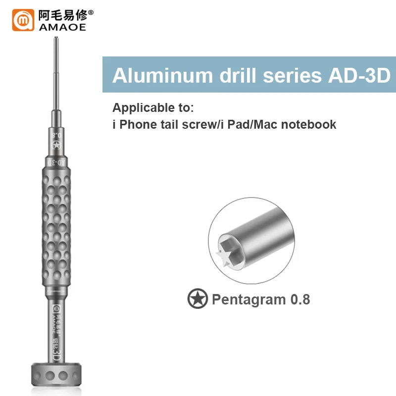 Amaoe AD-2D & AD-3D Precision Screwdriver with S2 Steel Bit for Phone Repair