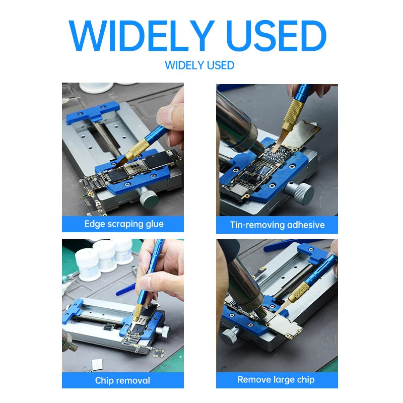 MaAnt MY-101 Multifunctional CPU IC Glue Removal Knife Handle for Mobile Phone Repair Motherboard NAND CPU Cleaning Prying Tool