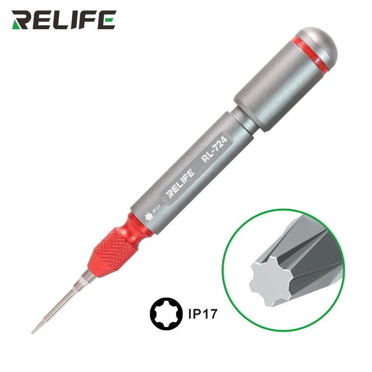 Opciones del destornillador de precisión y kit de reparación RELIFE RL-724