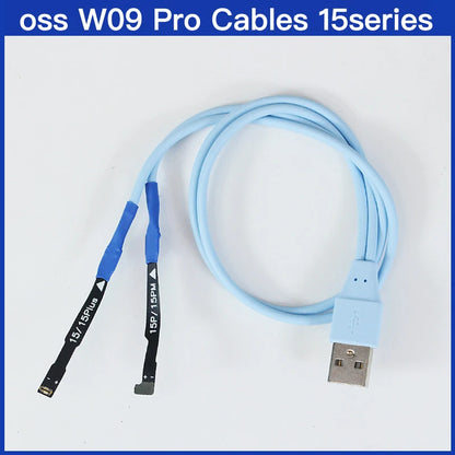 OSS W09 Pro V3 Herramienta de reparación de ventana emergente de salud de batería para iPhone 11 12 13 14 15 Kit de instrumento de reparación de restablecimiento de datos de duración de batería IC de teléfono