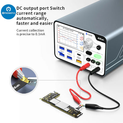 AIXUN P3208 Intelligent Regulated Power Supply For iPhone 7-16 PRO MAX Android Motherboard Battery Testing Mobile Phone Repair