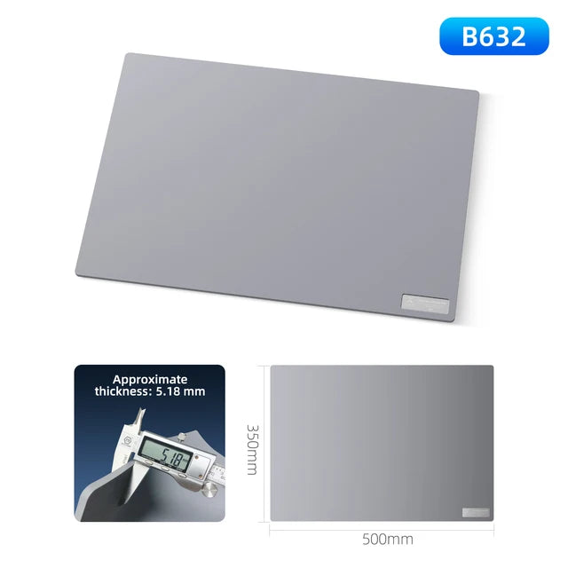 QIANLI MEGA-IDEA High Temperature Resistance Silicone Insulation Pad Multifunctional for Phone BGA PCB Desktop Work Repair Mat