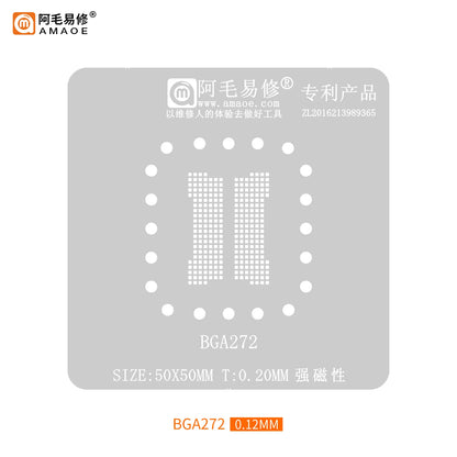 Plataforma de reballing AMAOE para SSD BGA132/152/272/316