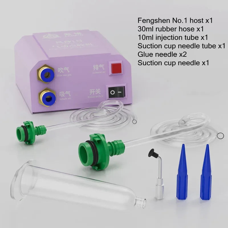LANRUI Fengshen No.1 Pneumatic Glue Dispenser Auto Glue Applicator for 10ml/30ml Precision Dispensing For Phone Repair Tool