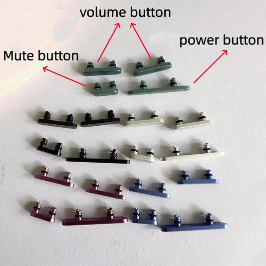 Mute button Power Buttons Volume Button For Iphone 16 16Plus 16Pro 16Promax Side Volume Buttons Power Keys For Iphone16ProMax