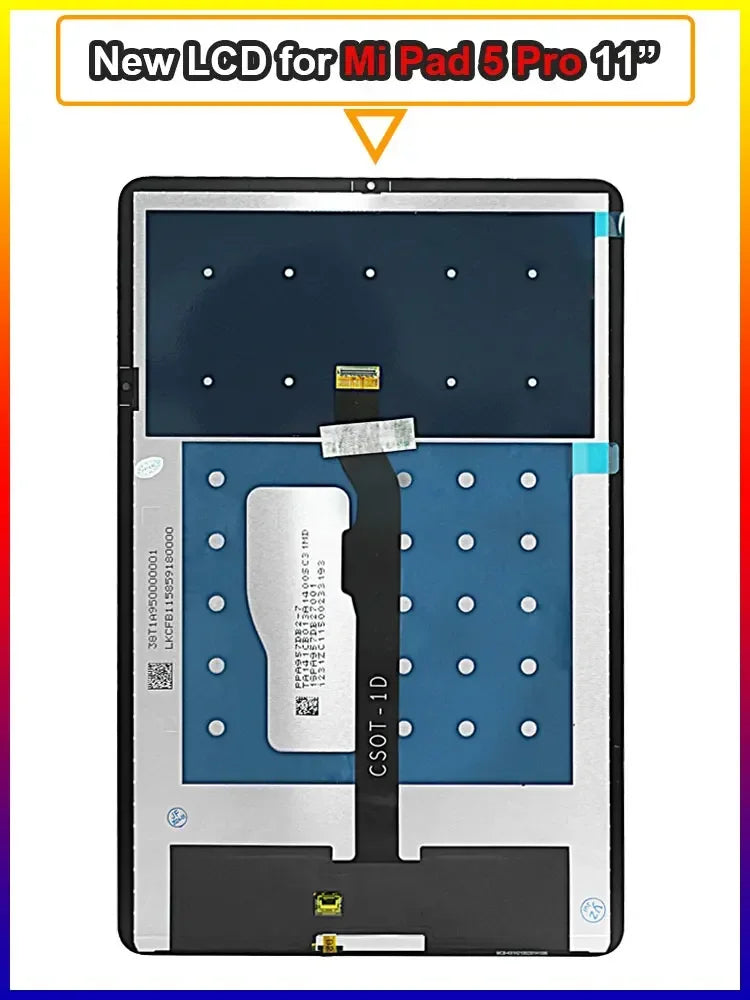 11.0'' New LCD for Xiaomi Mi Pad 5 21051182G LCD Display Touch Screen Assembly Replacement for Mi Pad 5 Mi Pad 5 Pro LCD Display