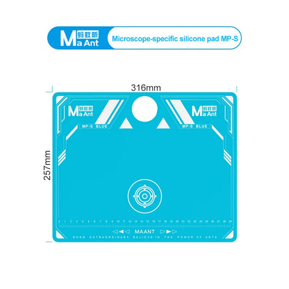 Alfombrillas de reparación para bases de microscopio MAANT MP-L/MP-S