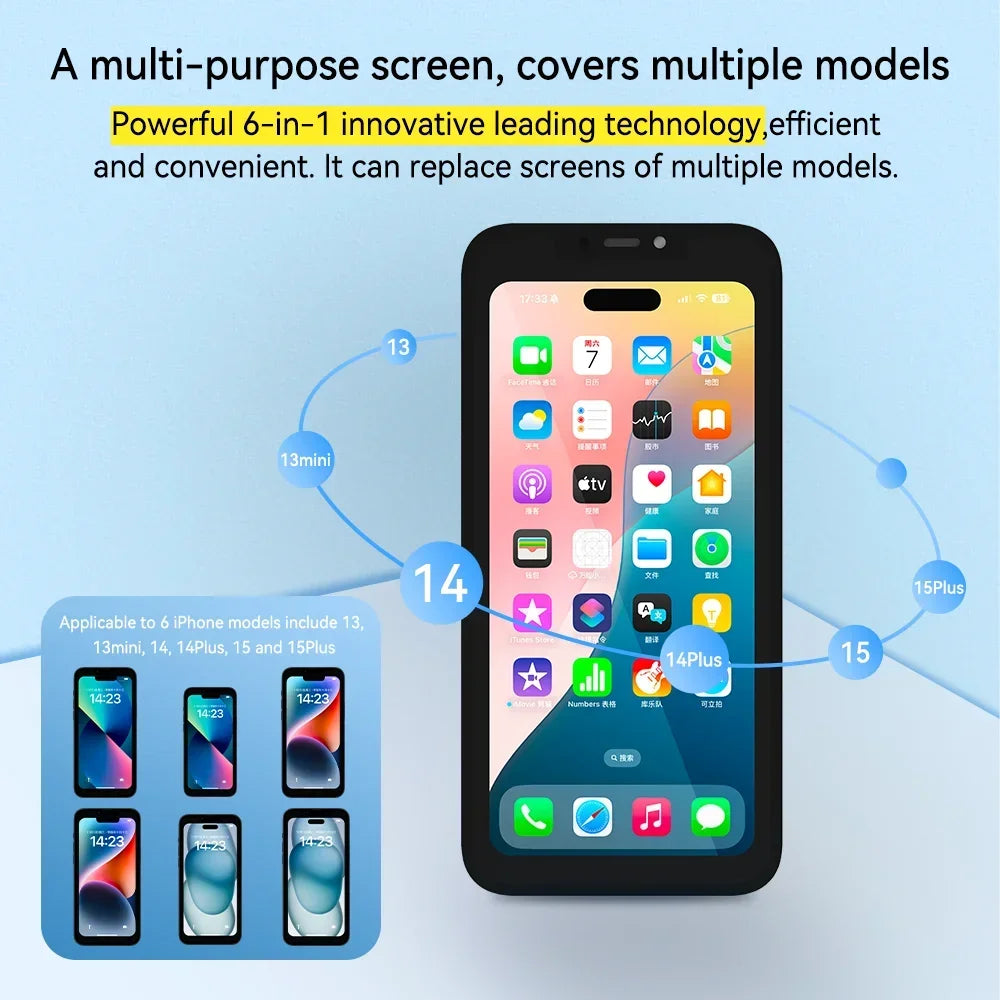 JCID S35C & S36P Universal Testing Screen & Cables for iPhone Motherboard Repair
