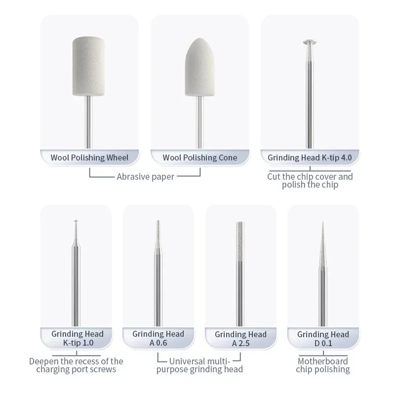 Qianli IHandy DM460-K Intelligent Electric Polishing Pen Wireless Drill Electric Carving Charging Motherboard Repair Pen