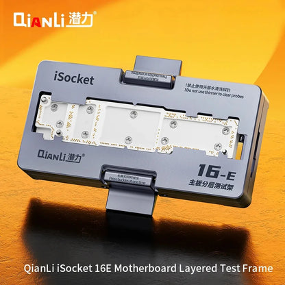 QIANLI ISocket 4IN1 for iPhone X 11 12 13 14 15 16 17 Pro Max Motherboard Test Fixture Double-deck Motherboard Function Tester