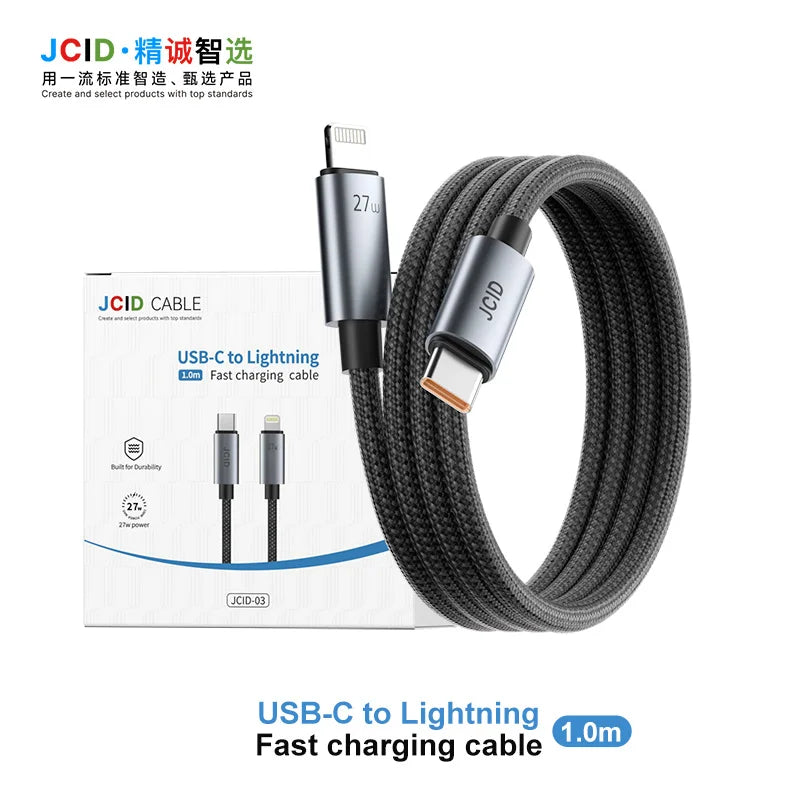 JCID GaN Charger Multi-Power 30/45/67W PD Adapter with Data Cable for Smartphone Tablet Home And Repair Shop Use