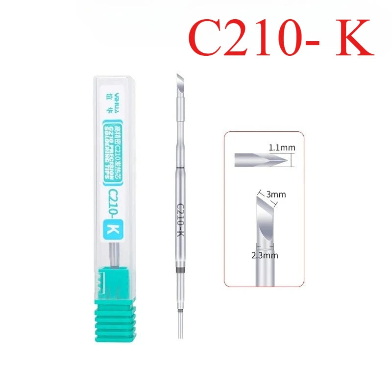 YIHUA 982D-1 Soldering Tips, C210/C245/C115/C120 Options