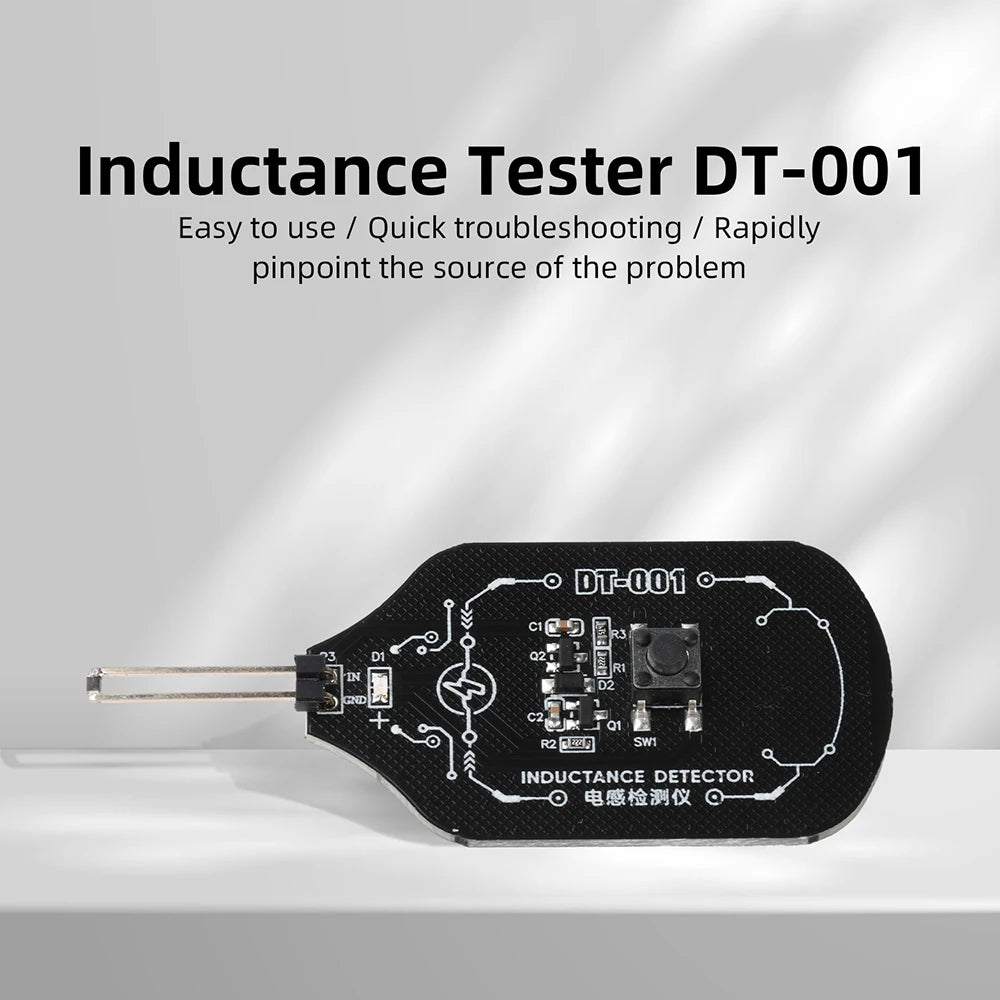 DT-001 YCS Y01 Herramienta de prueba de bobinas y detector de inductores para placa base, para reparación de PC, comprobación rápida de fallos por inducción electromagnética