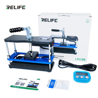 RELIFE LS5 SE Heating Press Platform Bidirectional Pressure LCD Screen Separator Tool Digital Temperature Control for Phone Repa