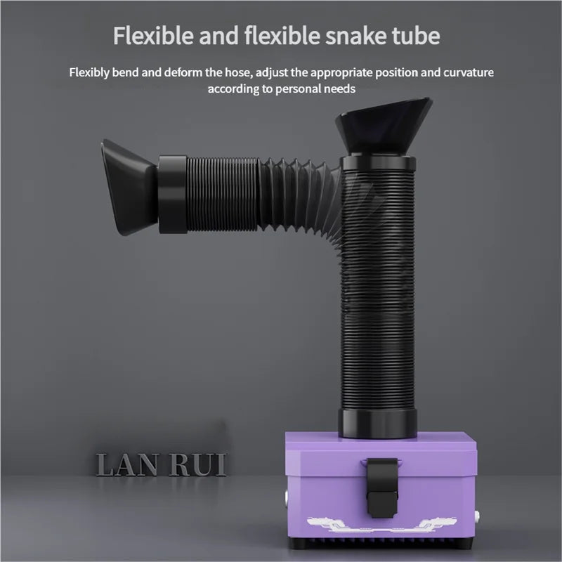LANRUI L03 Welding Fume Extractor Air Purifier with HEPA Filter for Phone Repair Welding Smoke Dust Purification Instrument