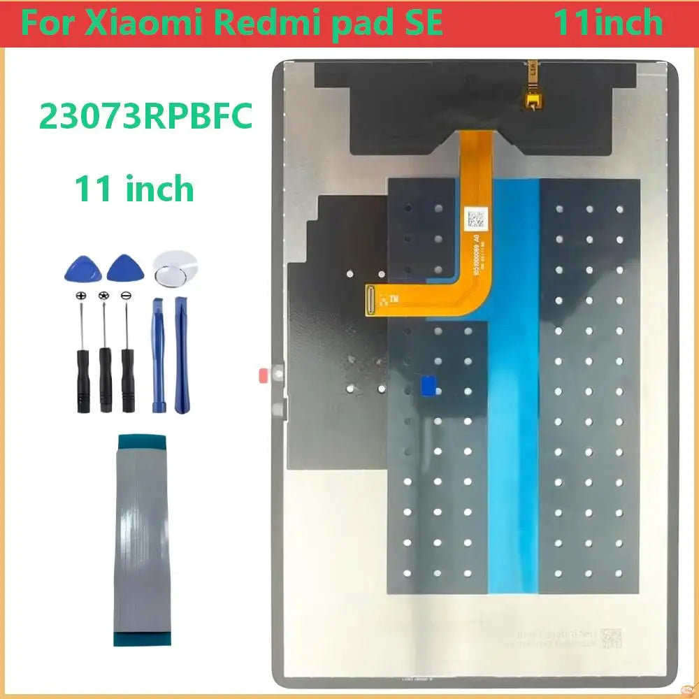 AAA LCD Display For Xiaomi Redmi Pad  SE 11" 23073RPBFC LCD Display Touch Screen Digitizer Glass Assembly