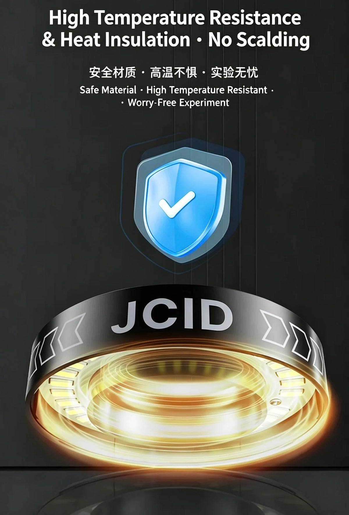 JCID Microscope Light Source – Featuring a Dual-Color (Warm/Cool) Eye-Protection Spotlight.