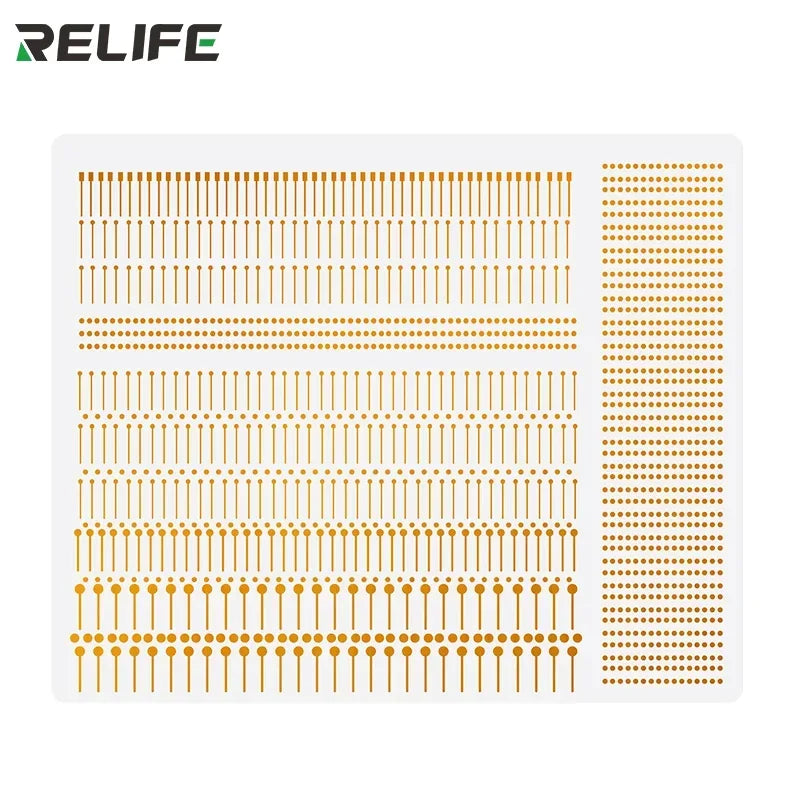 RELIFE RL-007GA Almohadilla de reparación de puntos de soldadura Pieza de soldadura de reparación rápida para teléfono Mantenimiento de cables puente Flywire