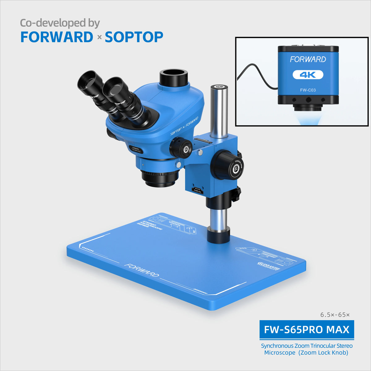 FORWARD SOPTOP FW-S60/FW-S65 Pro Max Microscopes