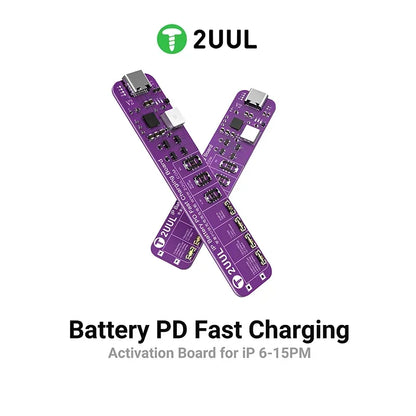 2UUL BT01 Battery PD Fast Charging and Activation Board No Need Disassemble For 6-15PM PD Fast Charging Repair Tool
