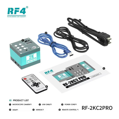 Opciones de cámaras para microscopio RF4 4KC7/4KC1 PRO/2KC2 PRO