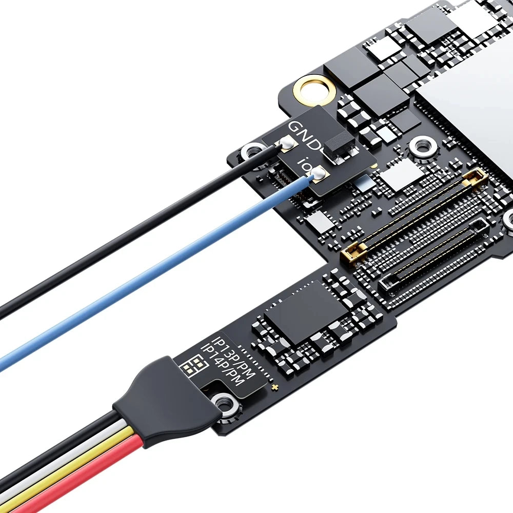 Cable de reparación de teléfono Qianli de 7.ª generación, cable de alimentación iPower Pro Max para iPhone 6G-14 Pro Max, línea de arranque de un solo botón