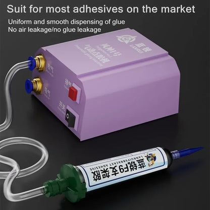 LANRUI Fengshen No.1 Pneumatic Glue Dispenser Auto Glue Applicator for 10ml/30ml Precision Dispensing For Phone Repair Tool