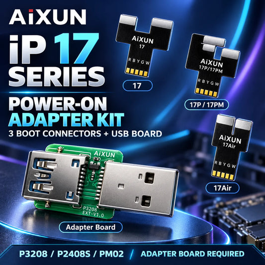 AIXUN P3208 Boot Adapter Kit for iPhone 17 Series with USB Adapter Board
