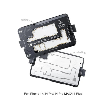 QIANLI ISocket Jig for iPhone X-17 Series motherboard test fixture double-stacked logic board disassemble reassemble repair tool