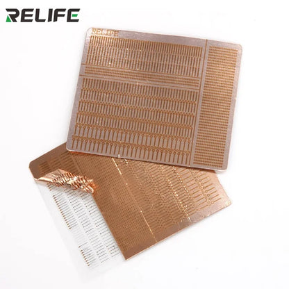 RELIFE RL-007GA Almohadilla de reparación de puntos de soldadura Pieza de soldadura de reparación rápida para teléfono Mantenimiento de cables puente Flywire
