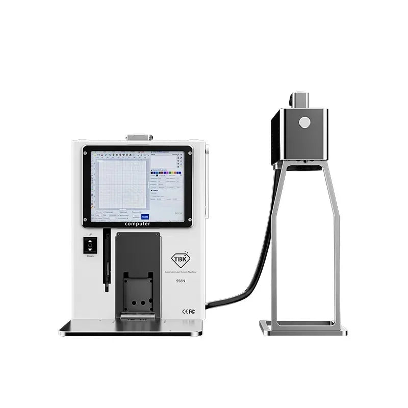 TBK 958N 20W Automatic Laser Machine for Phone Back Glass Separation & Engraving