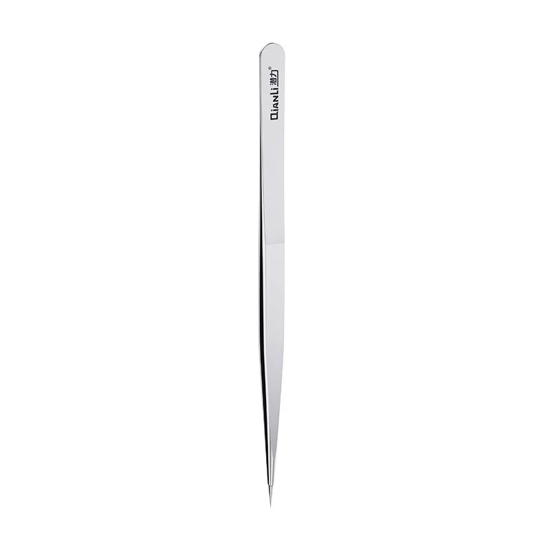 Qianli iNeezy Tweezers Hand Polished Stainless Steel BGA Jumper Repair Tools Non-Magnetic Micro Soldering Forceps