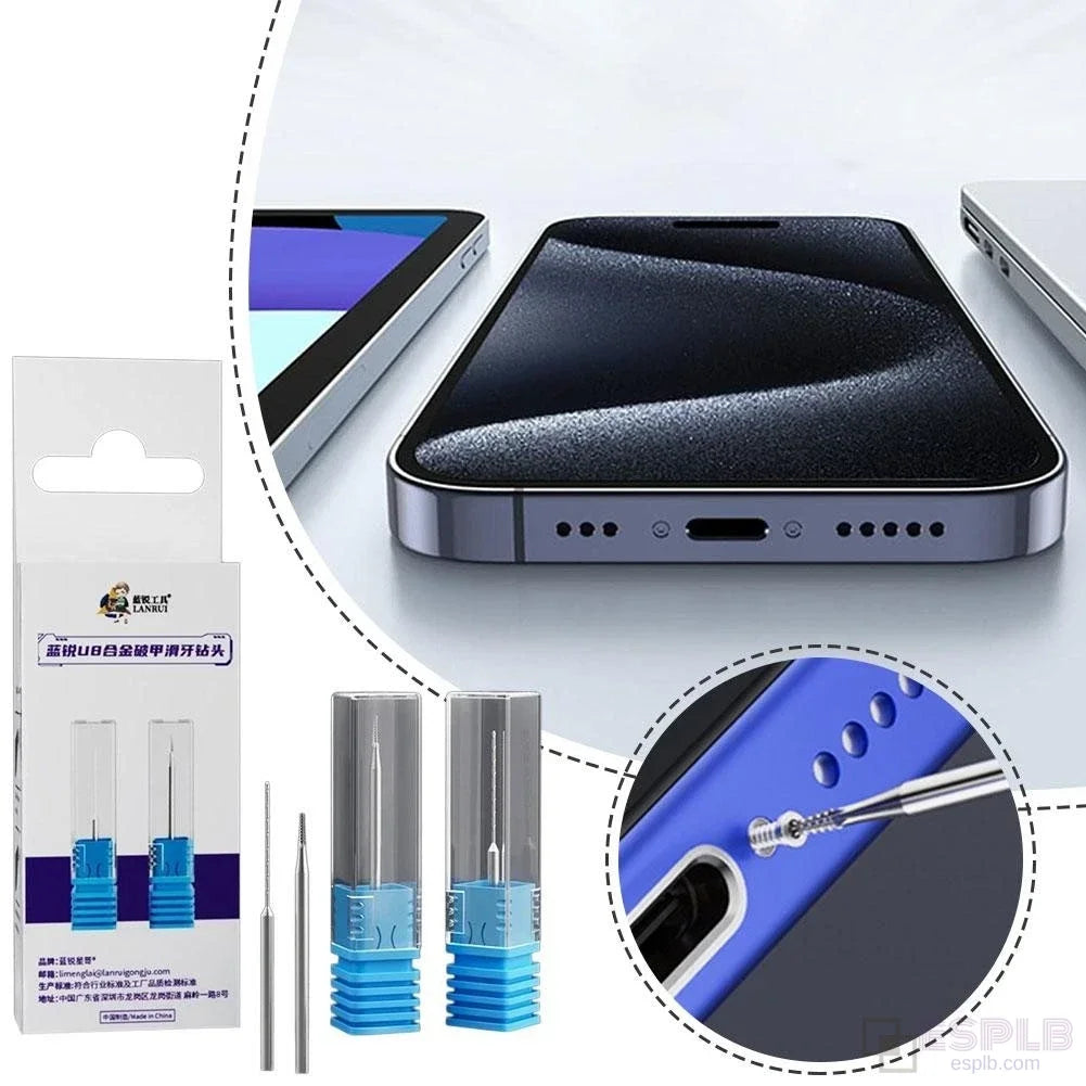 Lanrui U8/U8S Drill Bit Sliding Thread Screw Removal Without Damaging The Frame Phone Repair Tool