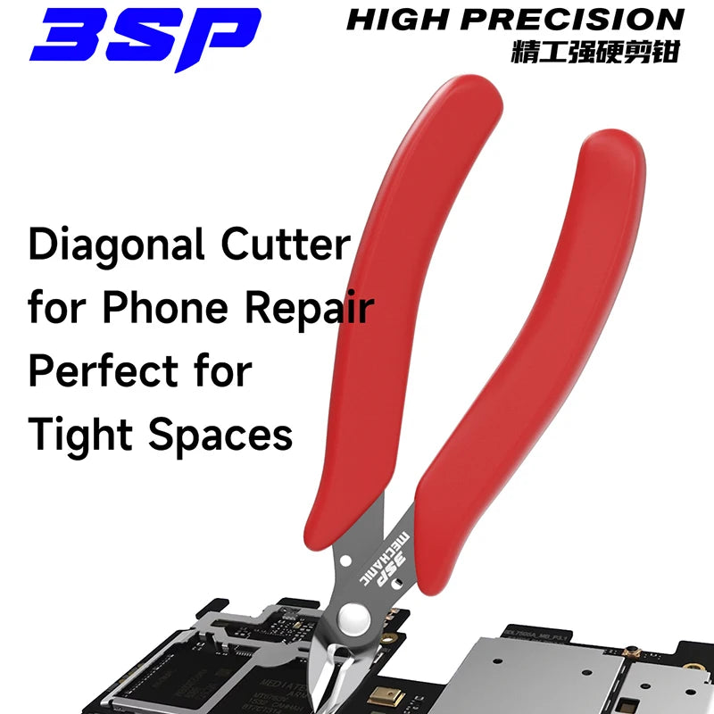 Mechanic 3SP High Precision Cutting Plier for Wire Cable Cutter Mobile Phone Tablet PC Electronic Repair Pliers