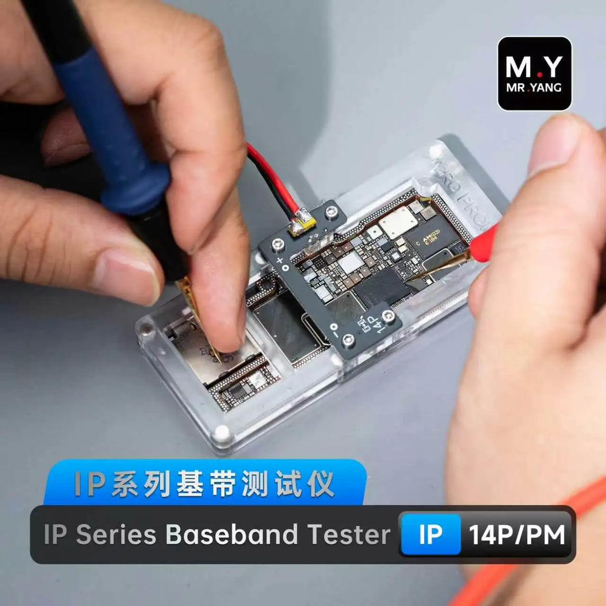 YCS Mr. Yang Baseband Tester, Suitable for IP12 13 14 15 16 17PM Series Mobile Phone Maintenance Motherboard Fault Detection Too