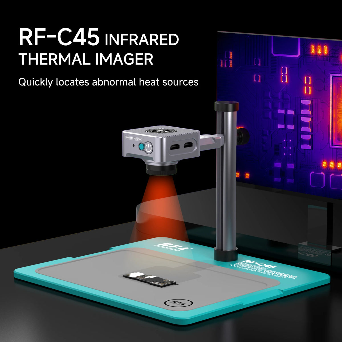 Sistema de imágenes térmicas RF4 RF-C45 HDMI