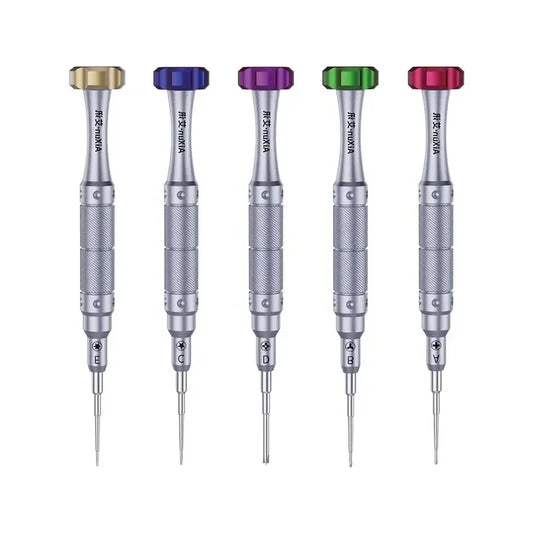 Kit de destornilladores de precisión 2D AIXUN para apertura, con puntas en cruz, triángulo y hexagonal T2, para reparación y desmontaje de iPhone y Samsung