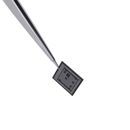 Qianli iNeezy Tweezers Hand Polished Stainless Steel BGA Jumper Repair Tools Non-Magnetic Micro Soldering Forceps