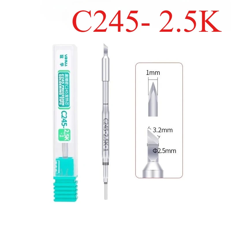 YIHUA 982D-1 Soldering Tips, C210/C245/C115/C120 Options
