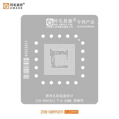 AMAOE AMD B450 218-0891011 Magnetic BGA Reballing Platform