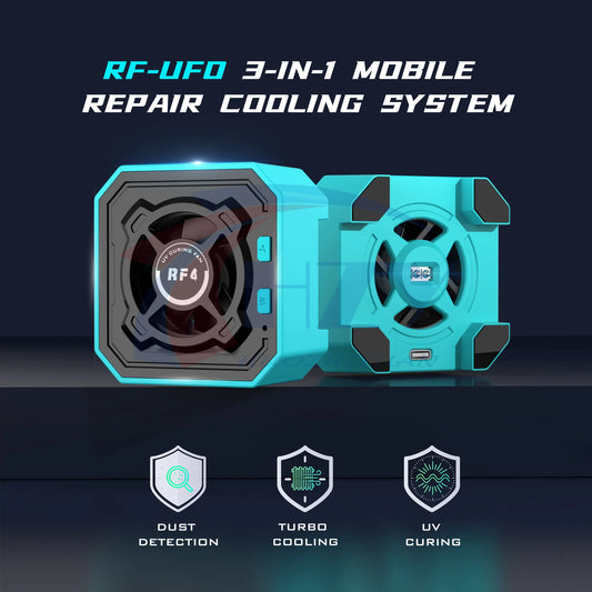 RF4 RF-UFO UV Curing and Cooling Fan