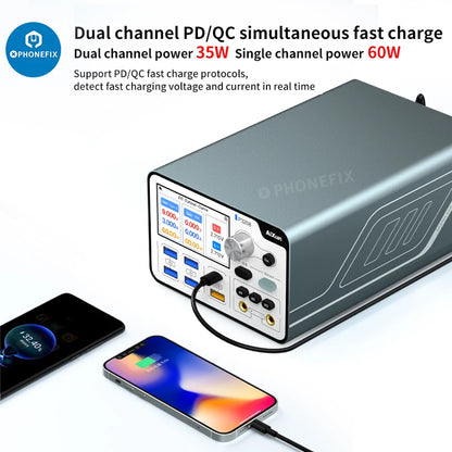 AIXUN P3208 Intelligent Regulated Power Supply For iPhone 7-16 PRO MAX Android Motherboard Battery Testing Mobile Phone Repair