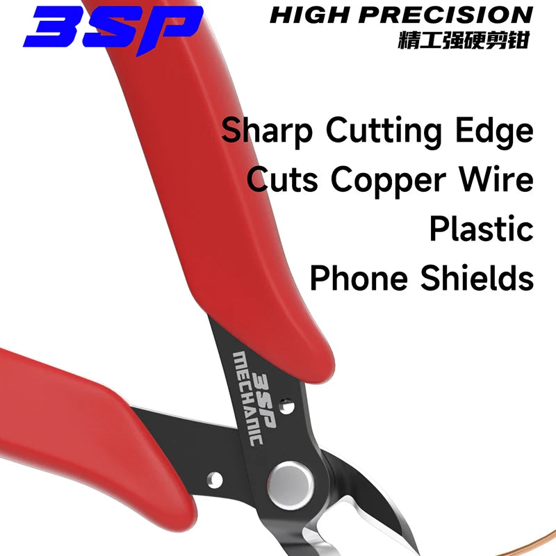 Mechanic 3SP High Precision Cutting Plier for Wire Cable Cutter Mobile Phone Tablet PC Electronic Repair Pliers