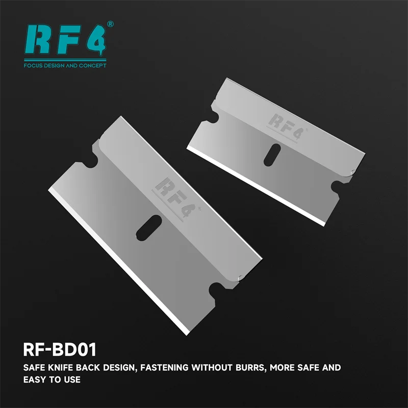 Cuchillas para eliminación de adhesivo de pantalla RF4 RF-BD01, 100 unidades