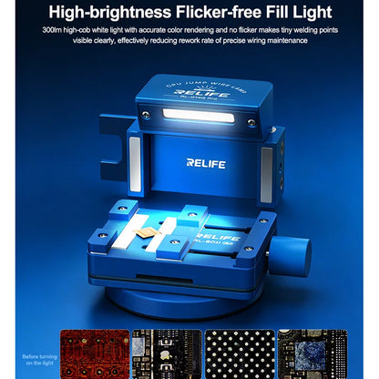 RELIFE RL-014G Pro Chip Fly Wire Light Set, Suitable for Precision Fly Wire Repair Tools of Various Chip Motherboards