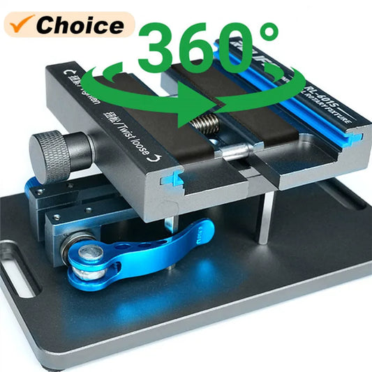 RELIFE RL-601S IP17 360° Rotating Universal Fixture High Efficiently  Mobile Phone Back Cover Glass Removal Clamping Tool