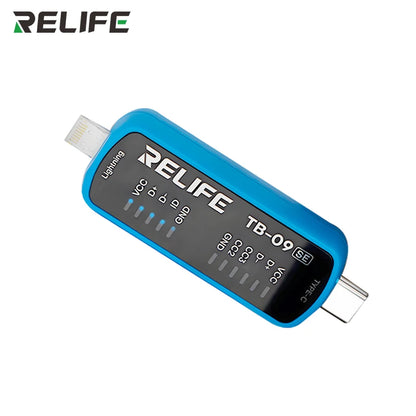 RELIFE TB-09 SE Lightning/USB-C Port Tester